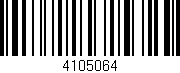 Código de barras (EAN, GTIN, SKU, ISBN): '4105064'