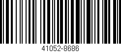 Código de barras (EAN, GTIN, SKU, ISBN): '41052-8686'