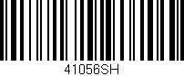 Código de barras (EAN, GTIN, SKU, ISBN): '41056SH'