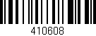 Código de barras (EAN, GTIN, SKU, ISBN): '410608'
