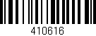 Código de barras (EAN, GTIN, SKU, ISBN): '410616'