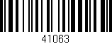 Código de barras (EAN, GTIN, SKU, ISBN): '41063'