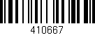 Código de barras (EAN, GTIN, SKU, ISBN): '410667'