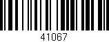 Código de barras (EAN, GTIN, SKU, ISBN): '41067'