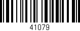 Código de barras (EAN, GTIN, SKU, ISBN): '41079'