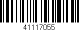 Código de barras (EAN, GTIN, SKU, ISBN): '41117055'