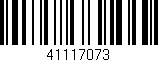Código de barras (EAN, GTIN, SKU, ISBN): '41117073'