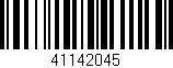 Código de barras (EAN, GTIN, SKU, ISBN): '41142045'