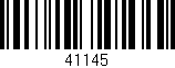 Código de barras (EAN, GTIN, SKU, ISBN): '41145'