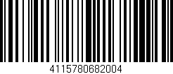 Código de barras (EAN, GTIN, SKU, ISBN): '4115780682004'
