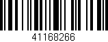 Código de barras (EAN, GTIN, SKU, ISBN): '41168266'