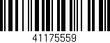 Código de barras (EAN, GTIN, SKU, ISBN): '41175559'