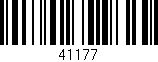 Código de barras (EAN, GTIN, SKU, ISBN): '41177'