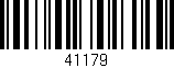 Código de barras (EAN, GTIN, SKU, ISBN): '41179'