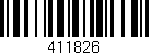 Código de barras (EAN, GTIN, SKU, ISBN): '411826'