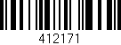 Código de barras (EAN, GTIN, SKU, ISBN): '412171'