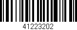 Código de barras (EAN, GTIN, SKU, ISBN): '41223202'