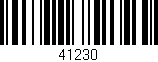 Código de barras (EAN, GTIN, SKU, ISBN): '41230'