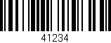 Código de barras (EAN, GTIN, SKU, ISBN): '41234'