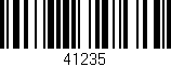 Código de barras (EAN, GTIN, SKU, ISBN): '41235'