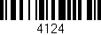 Código de barras (EAN, GTIN, SKU, ISBN): '4124'