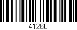 Código de barras (EAN, GTIN, SKU, ISBN): '41260'