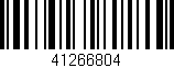 Código de barras (EAN, GTIN, SKU, ISBN): '41266804'