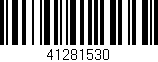 Código de barras (EAN, GTIN, SKU, ISBN): '41281530'