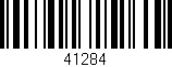 Código de barras (EAN, GTIN, SKU, ISBN): '41284'