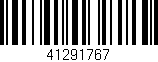 Código de barras (EAN, GTIN, SKU, ISBN): '41291767'