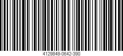 Código de barras (EAN, GTIN, SKU, ISBN): '4129848-0642-390'