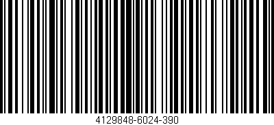 Código de barras (EAN, GTIN, SKU, ISBN): '4129848-6024-390'
