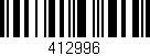 Código de barras (EAN, GTIN, SKU, ISBN): '412996'