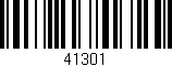 Código de barras (EAN, GTIN, SKU, ISBN): '41301'