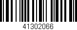 Código de barras (EAN, GTIN, SKU, ISBN): '41302066'
