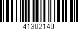 Código de barras (EAN, GTIN, SKU, ISBN): '41302140'