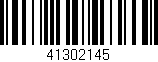 Código de barras (EAN, GTIN, SKU, ISBN): '41302145'