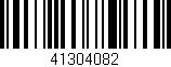 Código de barras (EAN, GTIN, SKU, ISBN): '41304082'