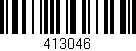 Código de barras (EAN, GTIN, SKU, ISBN): '413046'