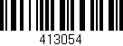 Código de barras (EAN, GTIN, SKU, ISBN): '413054'