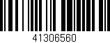 Código de barras (EAN, GTIN, SKU, ISBN): '41306560'