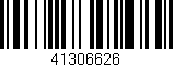 Código de barras (EAN, GTIN, SKU, ISBN): '41306626'