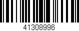 Código de barras (EAN, GTIN, SKU, ISBN): '41308996'
