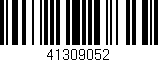 Código de barras (EAN, GTIN, SKU, ISBN): '41309052'