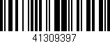 Código de barras (EAN, GTIN, SKU, ISBN): '41309397'