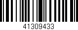 Código de barras (EAN, GTIN, SKU, ISBN): '41309433'