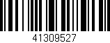 Código de barras (EAN, GTIN, SKU, ISBN): '41309527'
