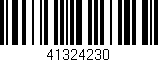 Código de barras (EAN, GTIN, SKU, ISBN): '41324230'