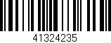 Código de barras (EAN, GTIN, SKU, ISBN): '41324235'