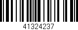 Código de barras (EAN, GTIN, SKU, ISBN): '41324237'